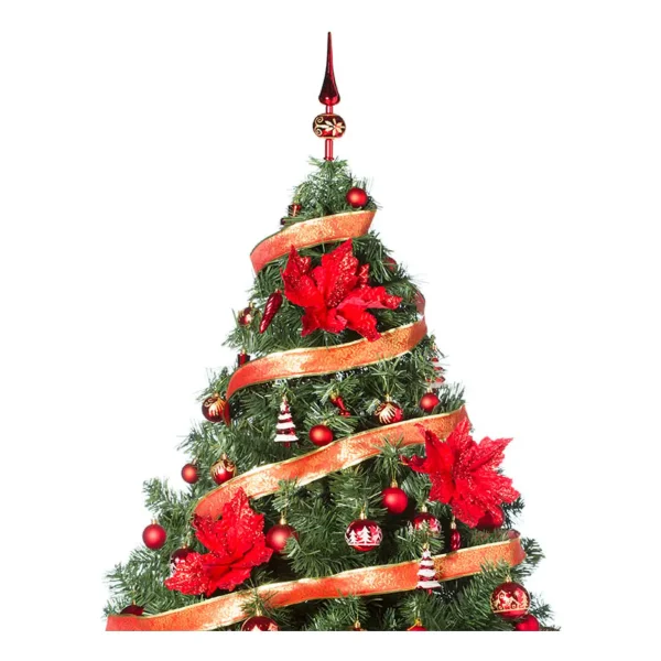 Arbol de Navidad Montañes Deluxe 1.50mts Con Adornos Kit X50