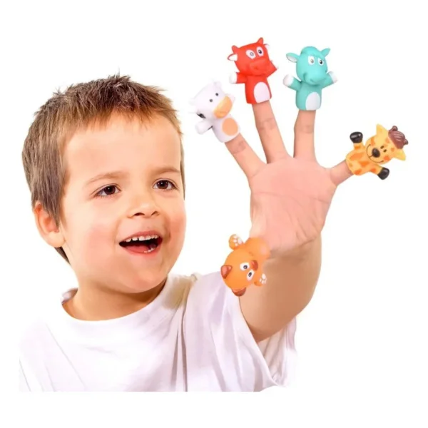 Titeres De Dedos Juguete Bebe Para Baño Infantil De Bañera