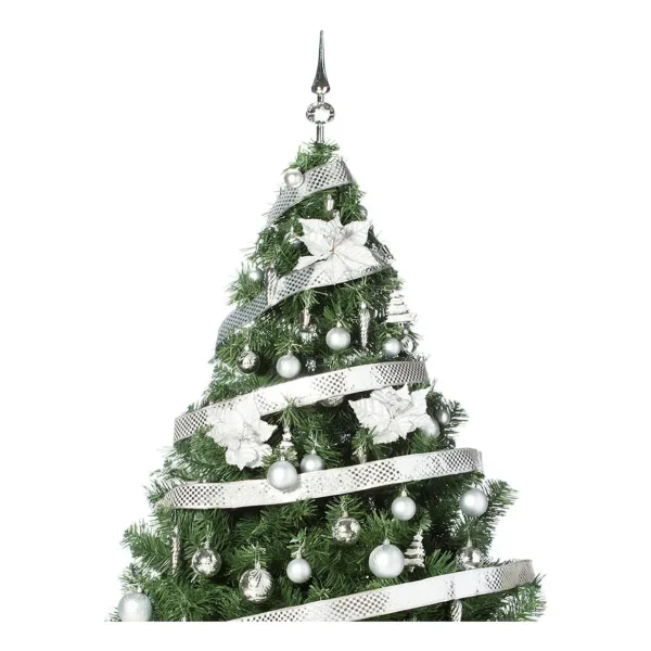 Arbol de Navidad Montañes Deluxe 1.50mts Con Adornos Kit X50