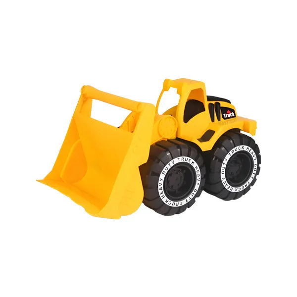 Excavadora A Fricción Camion De Construcción Juguete Truck Color Amarillo