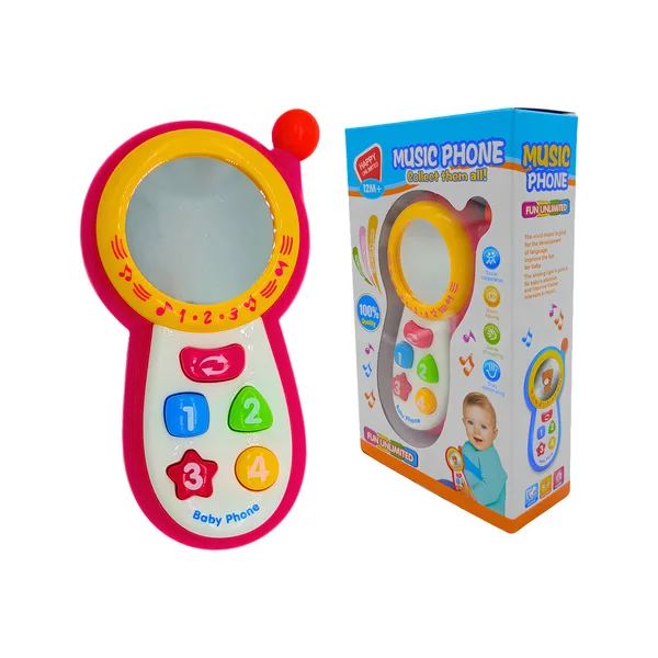 Teléfono Celular Didáctico Bebe Expreso Polar Luz Y Sonido