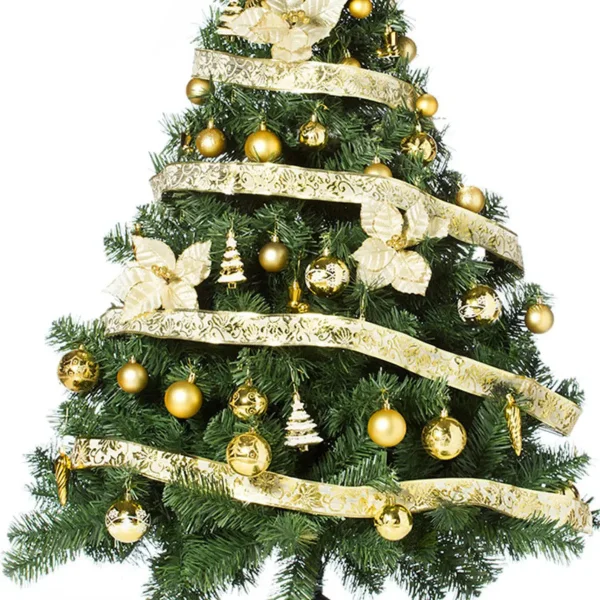 Arbol de Navidad Montañes Deluxe 1.50mts Con Adornos Kit X50