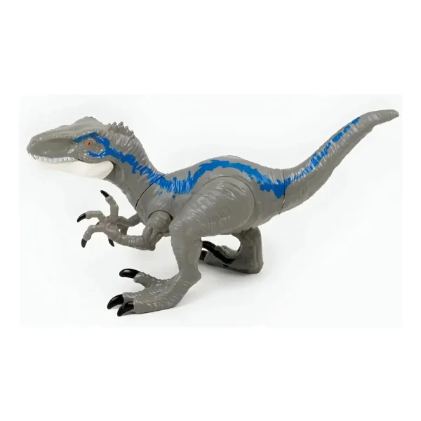 Dinosaurio Velociraptor Juguete Articulado Con Luz Y Sonido