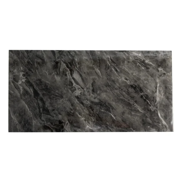 Revestimiento Pared Simil Mármol Pe Autoadhesivo Pack X20 Gris Tormenta
