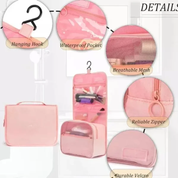 Neceser Portacosmeticos De Viaje Bolso Percha Organizador