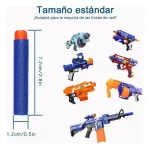 Dardos X50 Unidades Proyectiles Repuesto Compatible Con Nerf