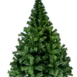 Arbolito De Navidad Canadian Luxury 1.30 Mts Con Base Metálica Verde Oscuro