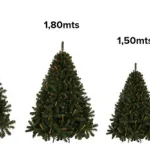 Árbol De Navidad Fabesa Expreso Polar Alpino 1.3m Verde Oscuro