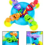 Juego De Mesa Ranitas Glotonas 707 Games Destrezas Atrapa Pelotas