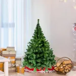 Árbol De Navidad Fabesa Canadian 1.5mts Frondoso Base Metálica Verde
