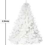 Fabesa Arbol Navidad Extra Lujo Patagonia Blanco 1,80mts
