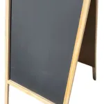 Pizarra Pizarron Doble Hoja Para Vereda Bares Restaurantes