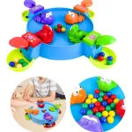 Juego De Mesa Ranitas Glotonas 707 Games Destrezas Atrapa Pelotas