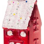 Set Casas Colgante Navideño Decoracion Navidad Adornos X2