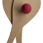 Pelota Paleta Playa Juego Tenis Padel Playera De Madera
