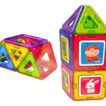 Bloques Magneticos Con Imanes Didacticos 26 Piezas Versión Del Personaje Imanes Magneticos