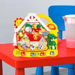 Piano Infantil Organo Musical Educativo Aprendizaje Animales Color Amarillo