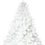 Arbol De Navidad Extra Lujo Patagonia Blanco 1,30 Mts Con Base Metálica