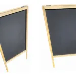 Pizarra Pizarron Doble Hoja Para Vereda Bares Restaurantes