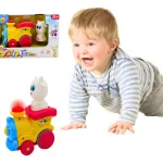 Tren Luz Musical Movimiento Bebe Juguete Locomotora Color Multicolor