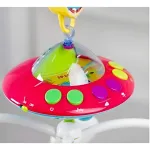 Huanger 0303 Movil Cunero Musical Bebé Con Proyector Luz Y Sonido