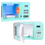 Microondas Juguete Expreso Polar Con Luz Sonido Efecto Cocción Color Agua