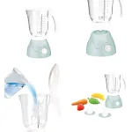 Juego De Cocina Infantil: Licuadora Roja Con Frutas Y Más