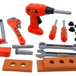 Kit Herramientas De Juguete 18 Piezas Con Caja Infantil