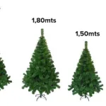 Arbol Navidad Tronador Lujo 1,80mts + Kit 60 Oro Cybermonday