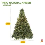 Arbol De Navidad Fabesa Pino Natural Super Real 2.10mts
