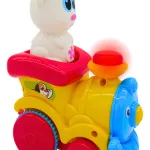 Auto Locomotora Tren Multicolor Con Luces Sonido Expreso Polar