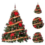 Arbol Navidad Patagonia Xl 1.30mt Deco Rojo Cybermonday