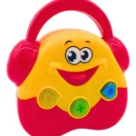 Juguete Educativo Musical Para Bebes Radio Emoji Con Luces