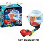 Pista Expreso Polar Vuelta 360 Grados Loop Rojo Para Armar