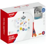 Móvil Giratorio Bebé Con Proyecciones Y Melodías Astronauta Color Blanco Animal