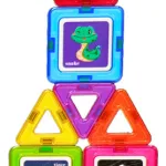 Bloques Magneticos Con Imanes Didacticos 26 Piezas Versión Del Personaje Imanes Magneticos