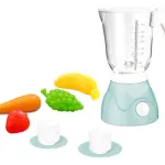 Juego De Cocina Infantil: Licuadora Roja Con Frutas Y Más