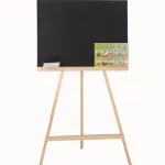 Pizarra Infantil Atril Para Niños Pizarron 1 Metro + Tizas