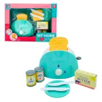 Tostadora De Juguete Expreso Polar Con Accesorios Color Agua