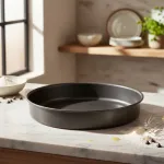 Pizzera Molde Para Pizza Anti Adherente 26cm Color Negro