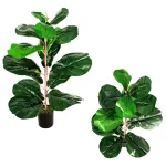 Planta Artificial Ficus 60cm Verde Oscuro Expreso Polar Interior Exterior