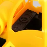 Excavadora A Fricción Camion De Construcción Juguete Truck Color Amarillo