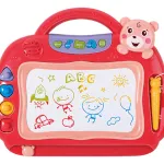 Pizarra Mágica Expreso Polar Tablero Magnético Dibujo Infantil 26x31cm Blanco
