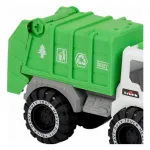 Camión Recolector De Basura Juguete A Fricción Color Verde Personaje 4228