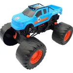 Camión Monstruo Juguete Expreso Polar Depredador Off Road Celeste Luces