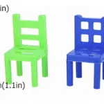 Torre De Sillas Juego De Mesa Equilibrio Balance Chairs Color Rojo