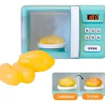 Microondas Juguete Expreso Polar Con Luz Sonido Efecto Cocción Color Agua