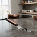 Espátula Expreso Polar Acero Inoxidable Voltear Alimentos 24cm