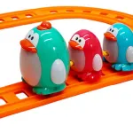 Tren De Pinguinos Con Luz Sonido Y Movimiento Color Multicolor