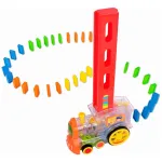 Domino Tren Eléctrico Con Luz Y Sonido 86 Fichas Multicolor